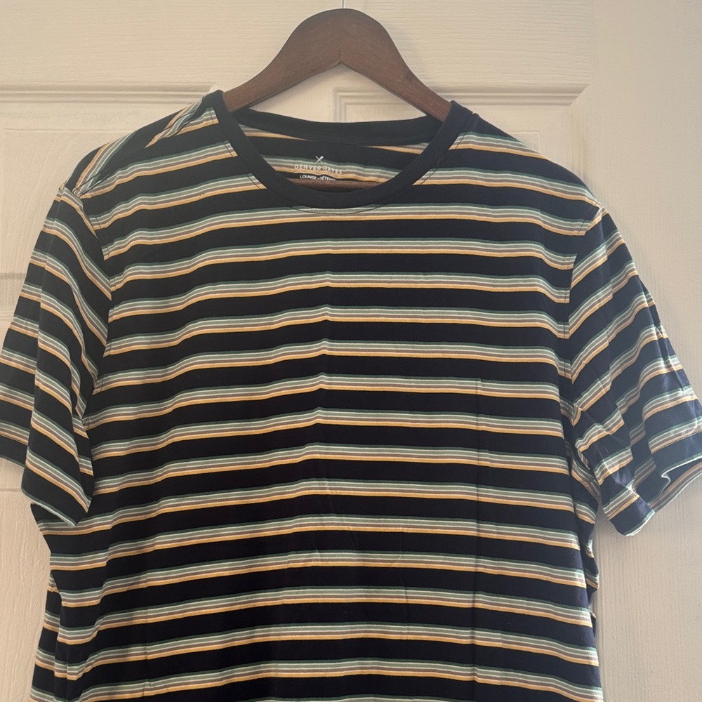 Denver Hayes Multicolor Striped Tee